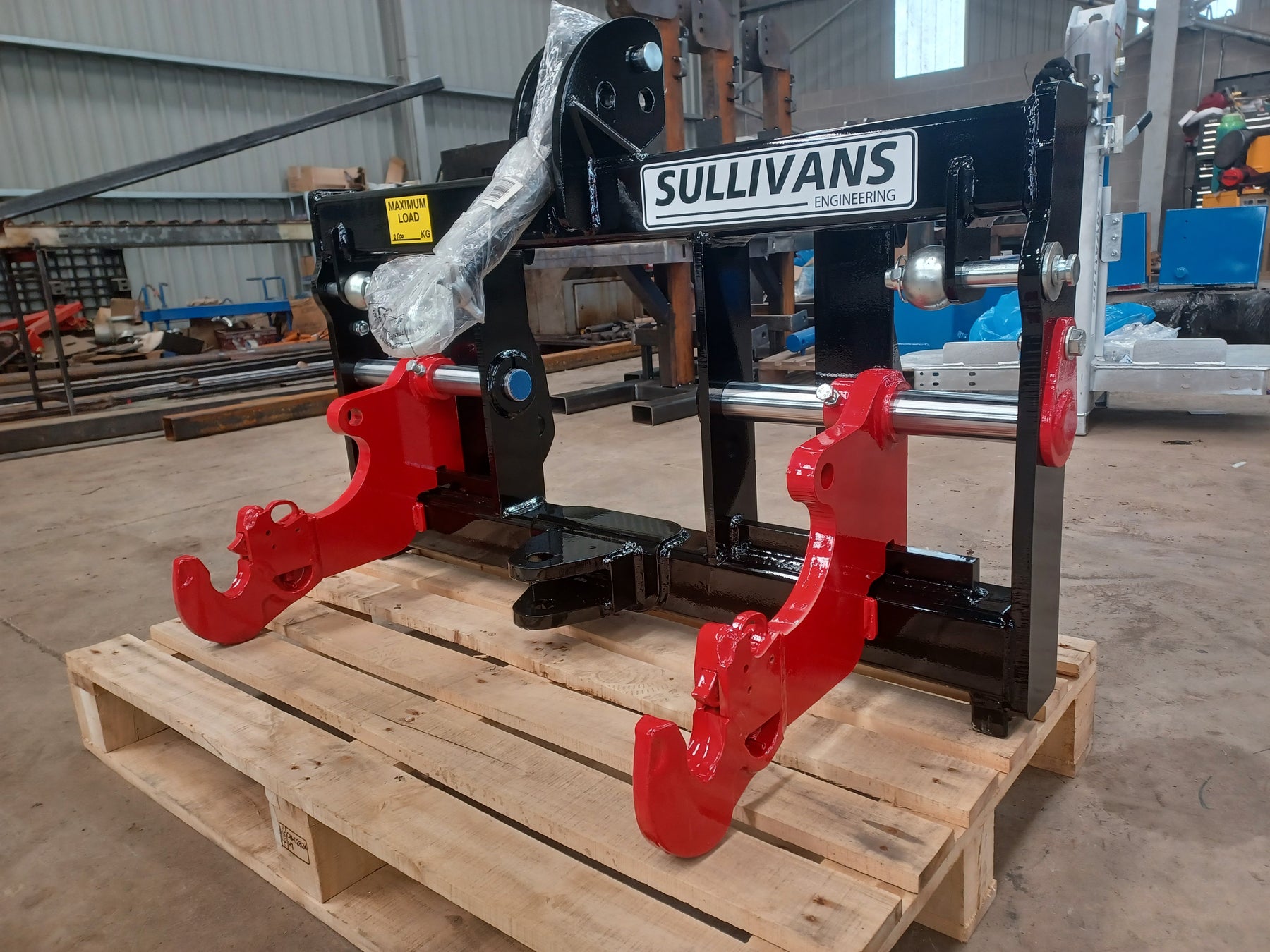 Telehandler/Tractor Loader to 3 Point Linkage Interchanger