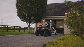 16 Tonne Road Towable Log Splitter c/w Honda Engine